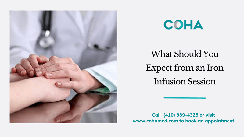 What Should You Expect from an Iron Infusion Session
